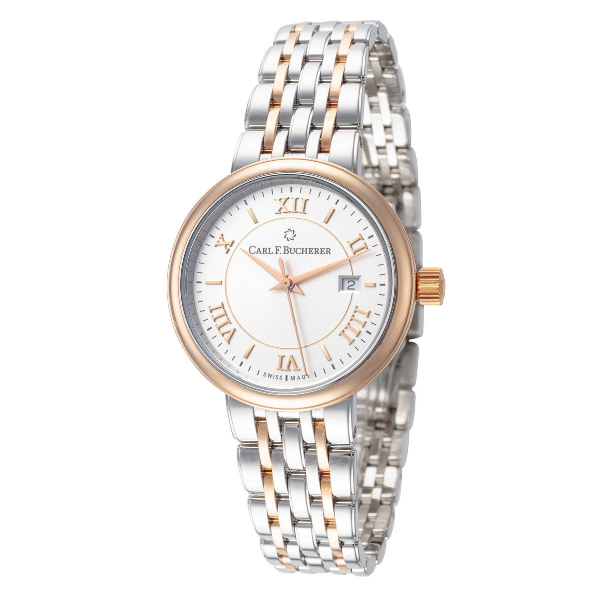 Front view of Carl F. Bucherer women's watch