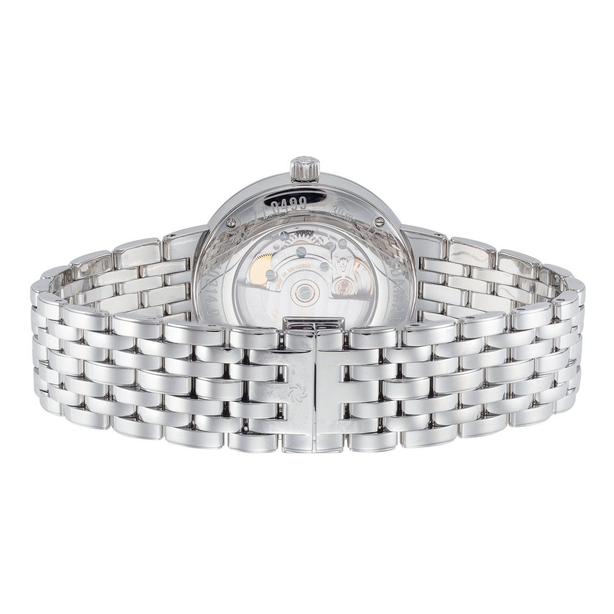 Close-up detail view of Carl F. Bucherer men's watch