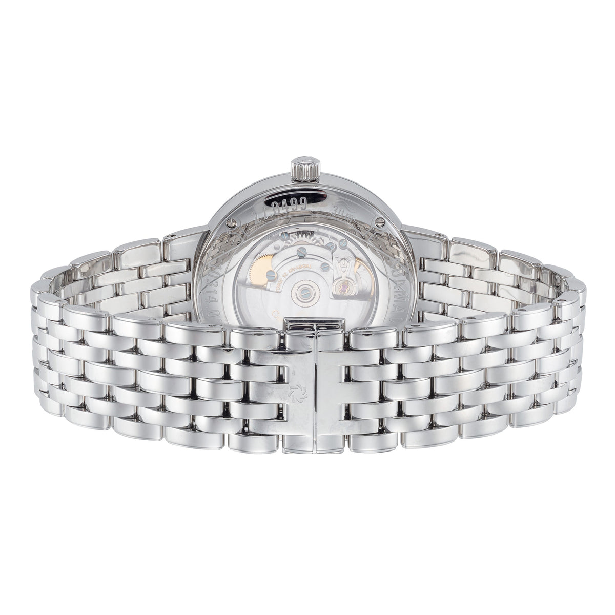 Close-up detail view of Carl F. Bucherer men's watch