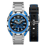 Front view of Nubeo Men NB-6057-33 unisex watch