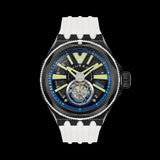 Front view of Nubeo Men NB-6075-02 unisex watch