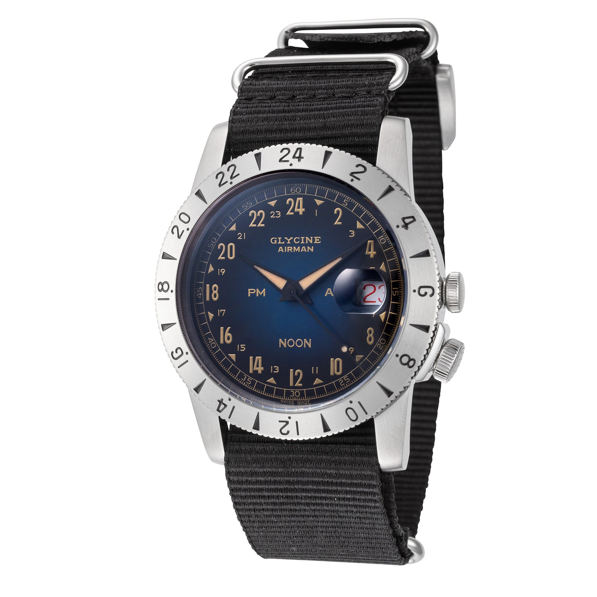 Front view of Glycine Men's GL0477 men's watch