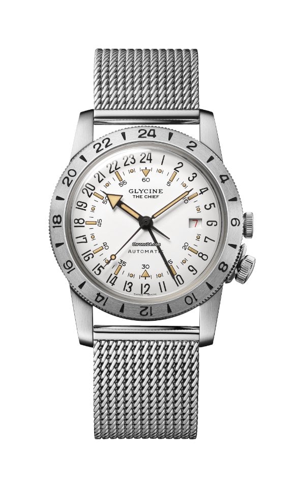 Front view of Glycine Men's GL0466 men's watch