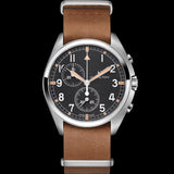 Front view of Hamilton men's watch