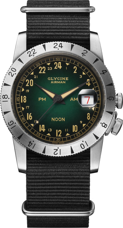 Front view of Glycine Men's GL0476 men's watch