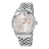 Front view of Nautica men's watch