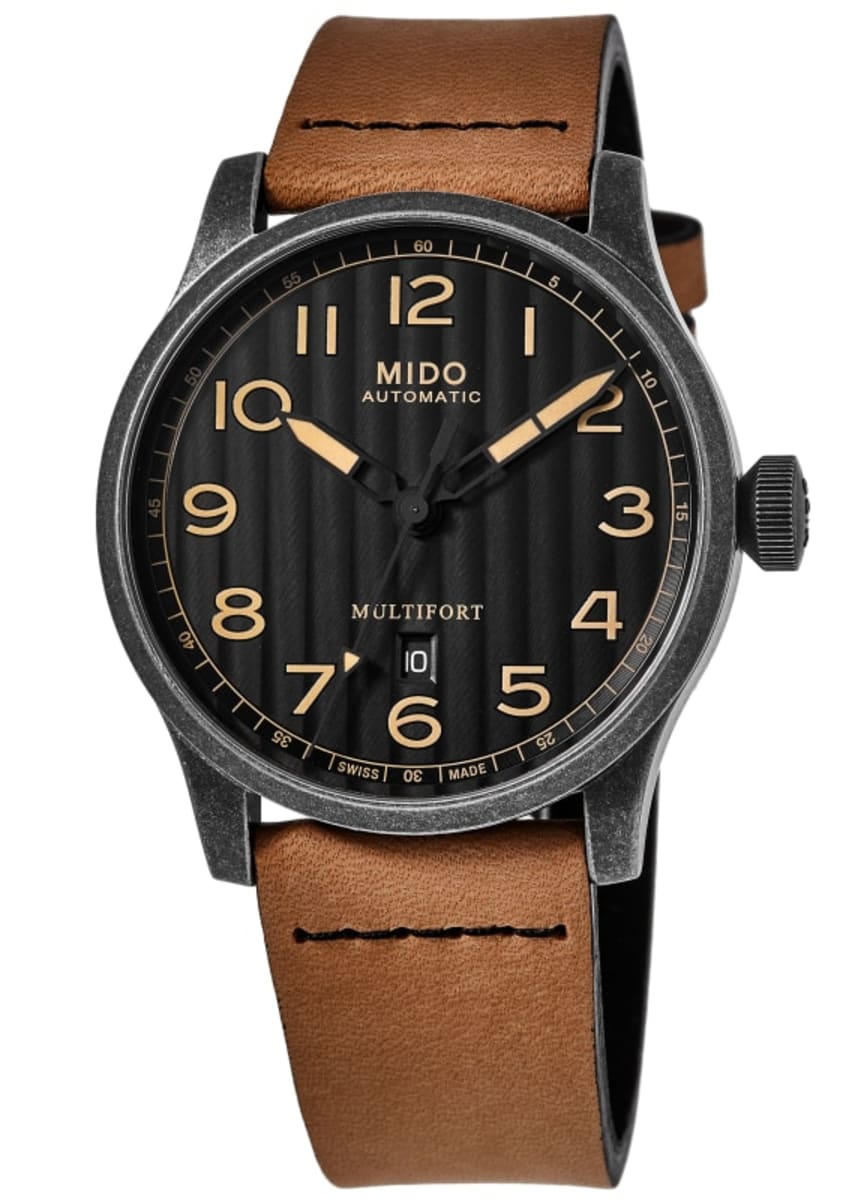 Front view of Mido Men's M0326073605099 men's watch
