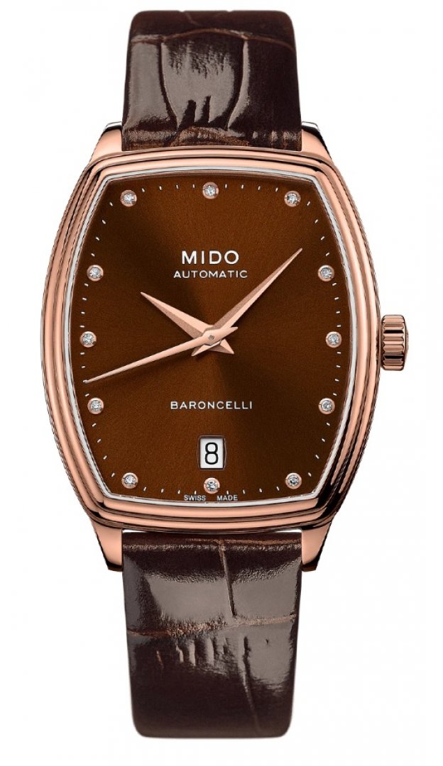 Front view of Mido Women's M0413073629600 women's watch
