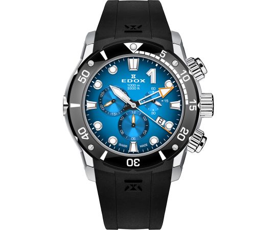 Front view of Edox unisex watch