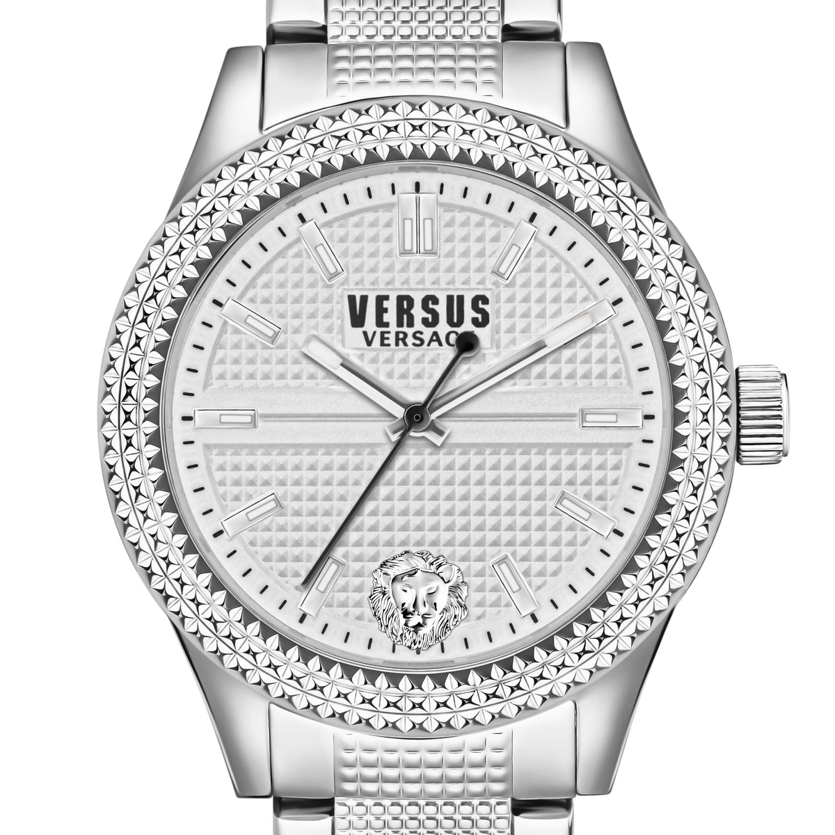 Front view of Versace women's watch