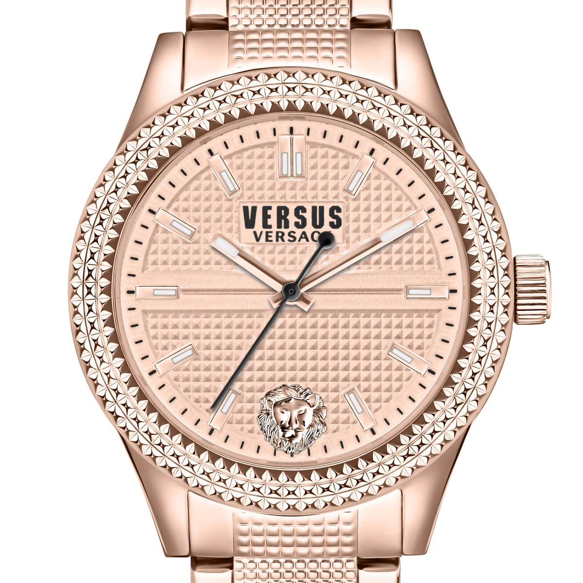 Front view of Versace women's watch