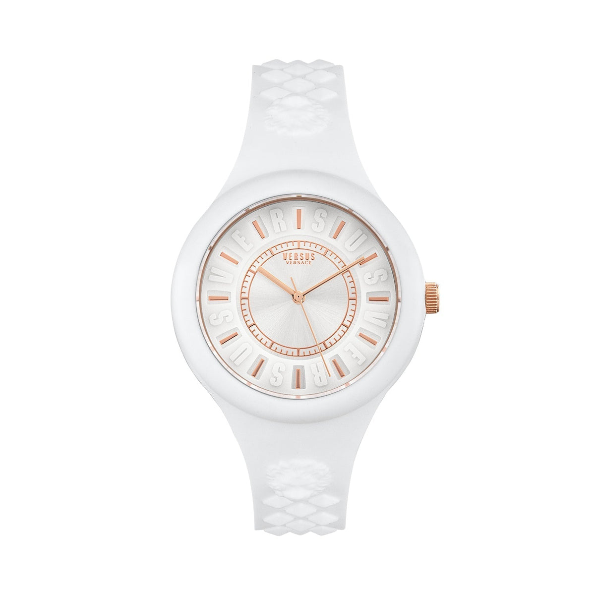 Front view of Versace women's watch