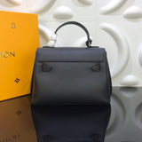 Interior view of polished signature women's handbag – women's designer-style accessory