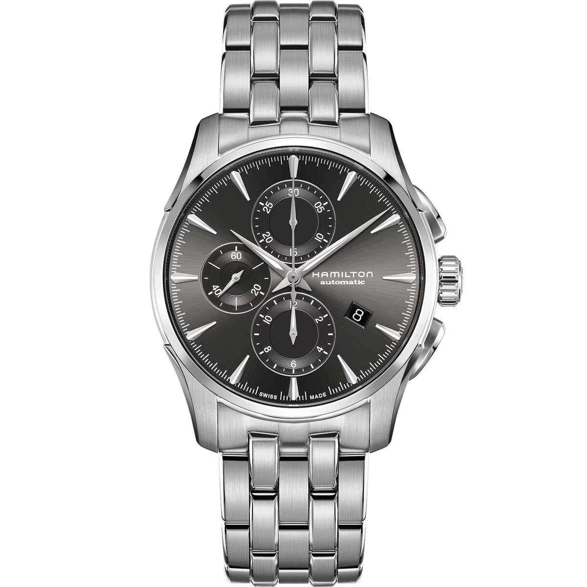 Front view of Hamilton men's watch