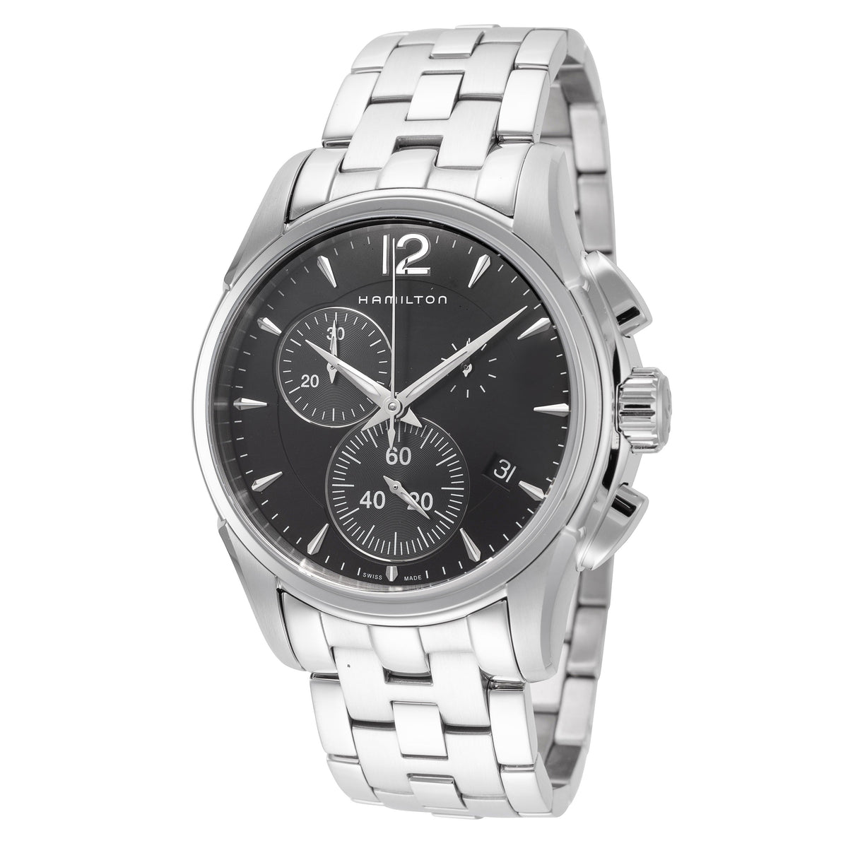 Front view of Hamilton men's watch