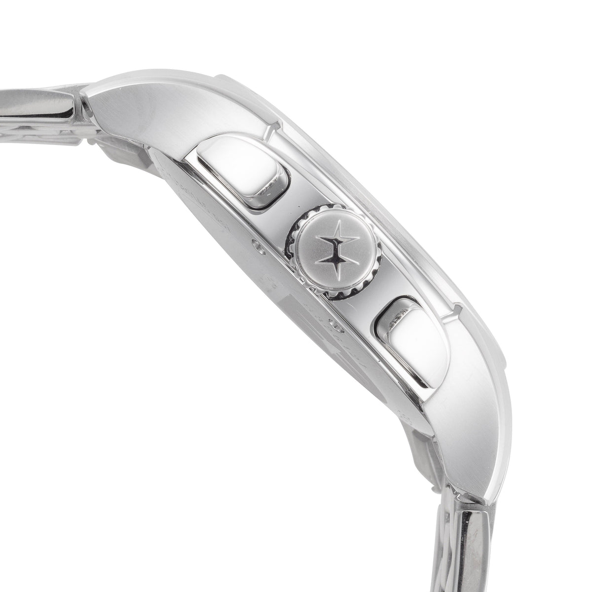 Side view of Hamilton men's watch
