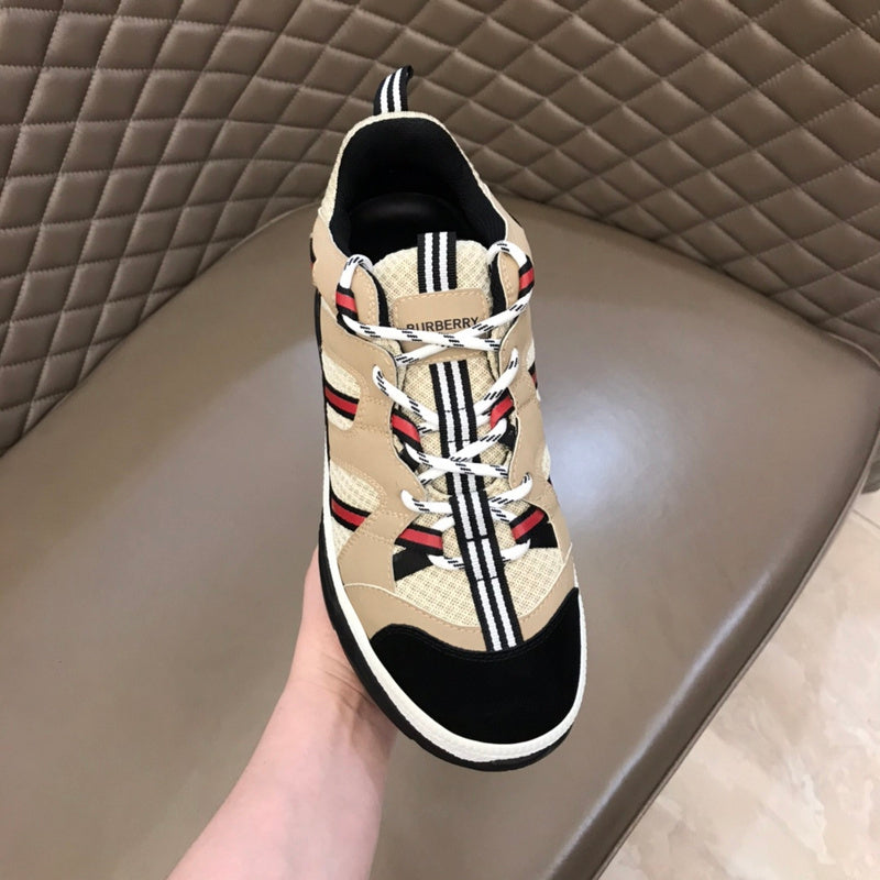 Burberry Burgundy Pointed-Toe Stiletto Heels - Angled View