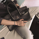 Close-up detail of polished bag design