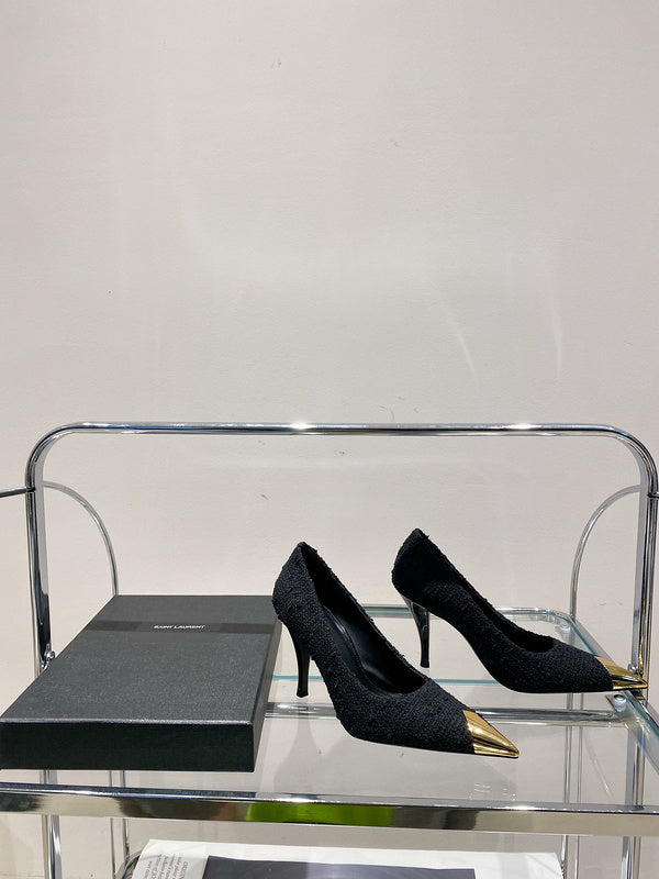 Saint Laurent luxury shoes detail view — premium authentic designer style