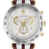 Front view of Versace men's watch