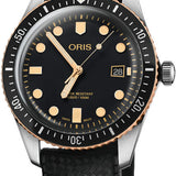 Front view of Oris Men's Divers men's watch