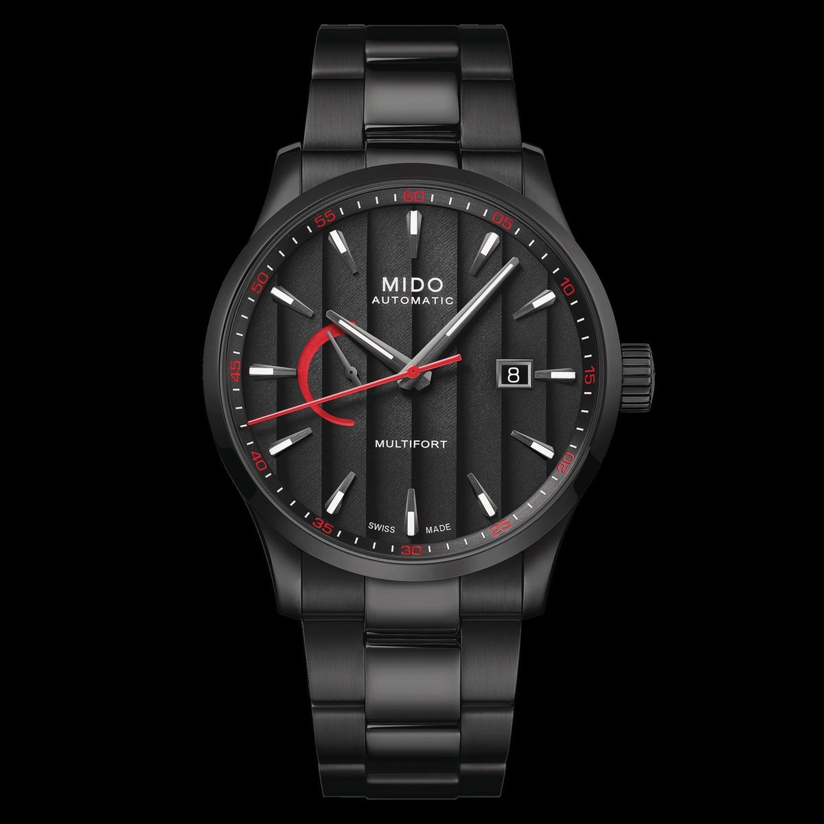 Front view of Mido Men's Multifort men's watch