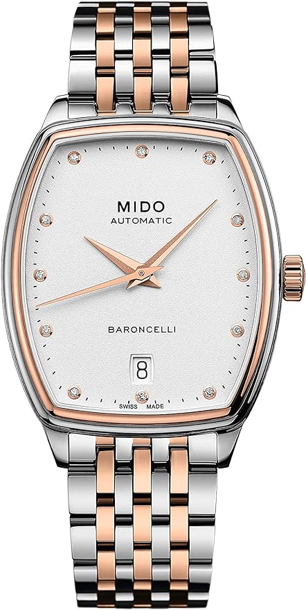 Front view of Mido Women's Baroncelli women's watch