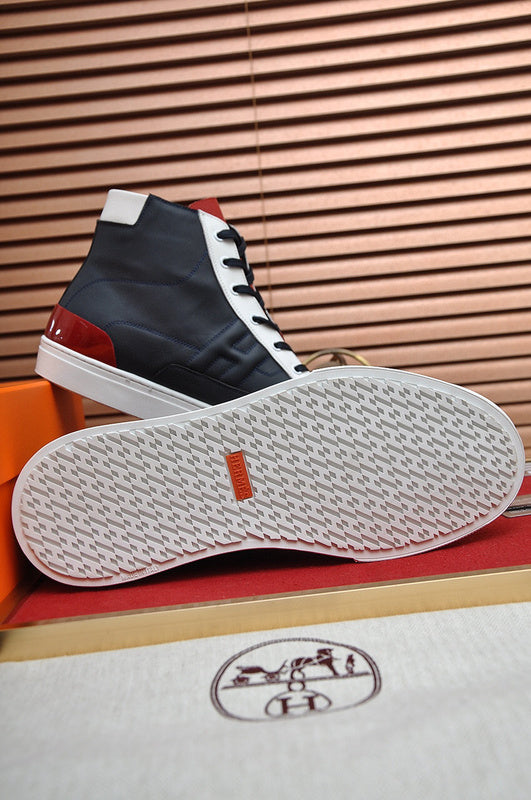 Hermes shoes Style 049 - logo and branding close-up