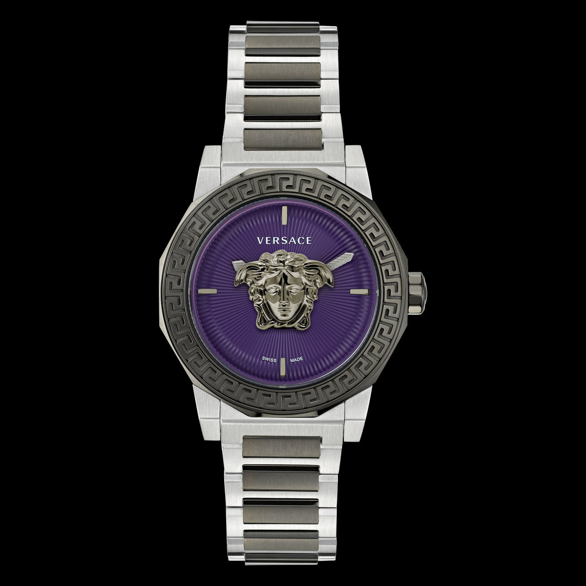 Front view of Versace women's watch