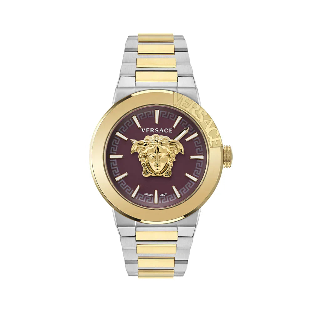 Front view of Versace men's watch