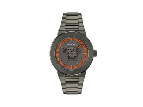 Front view of Versace men's watch