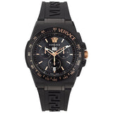 Front view of Versace men's watch