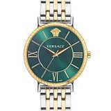 Front view of Versace men's watch