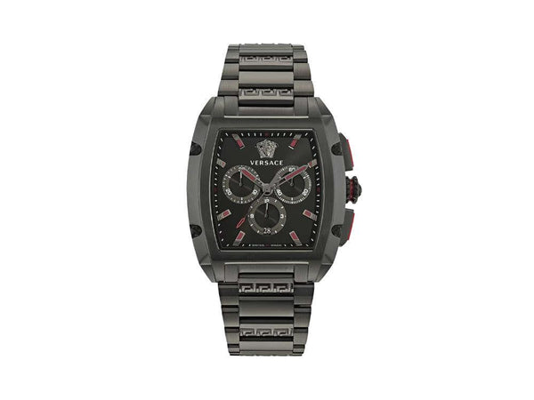 Front view of Versace men's watch