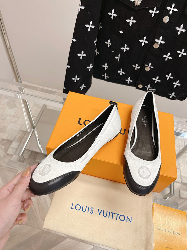 Louis Vuitton shoes Style 351 - front view, elevated everyday design (alternate angle)