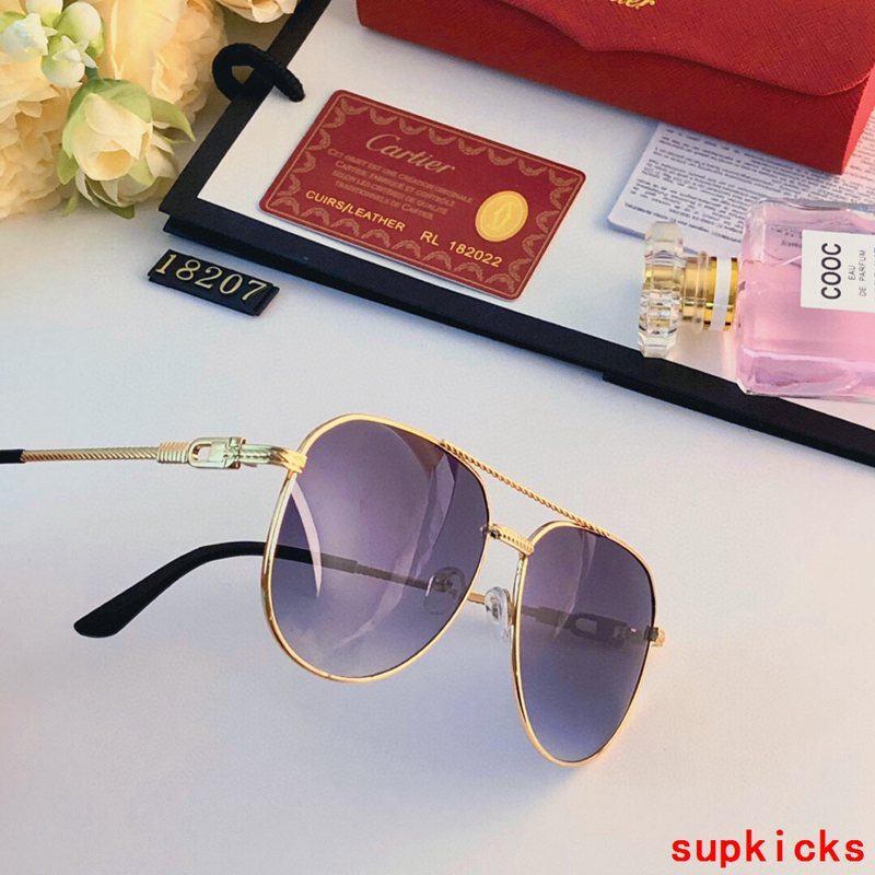 Lifestyle view of Cartier unisex sunglasses
