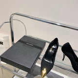 Saint Laurent luxury shoes close-up — premium authentic designer style