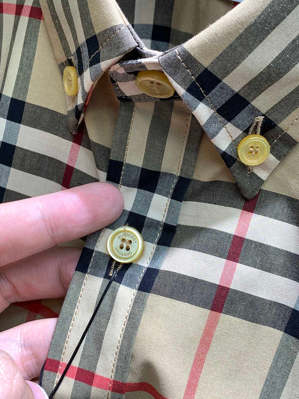 Burberry clothing back view — premium authentic designer style