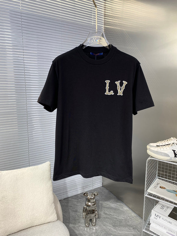Front view of Louis Vuitton cotton t-shirt with streetwear-inspired cut