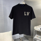 Front view of Louis Vuitton cotton t-shirt with streetwear-inspired cut