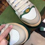 Gucci classic monochrome luxury sneakers view 6 cushioned comfort fit