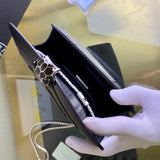 Classic Vegan Leather Handbag - Sleek Minimalist Lines | Women's Statement Accessory #1713 - hardware and detail close-up (image 5) of designer-inspired handbag