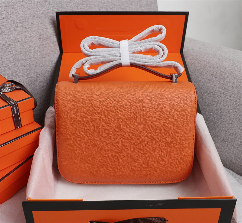Close-up detail of polished bag design