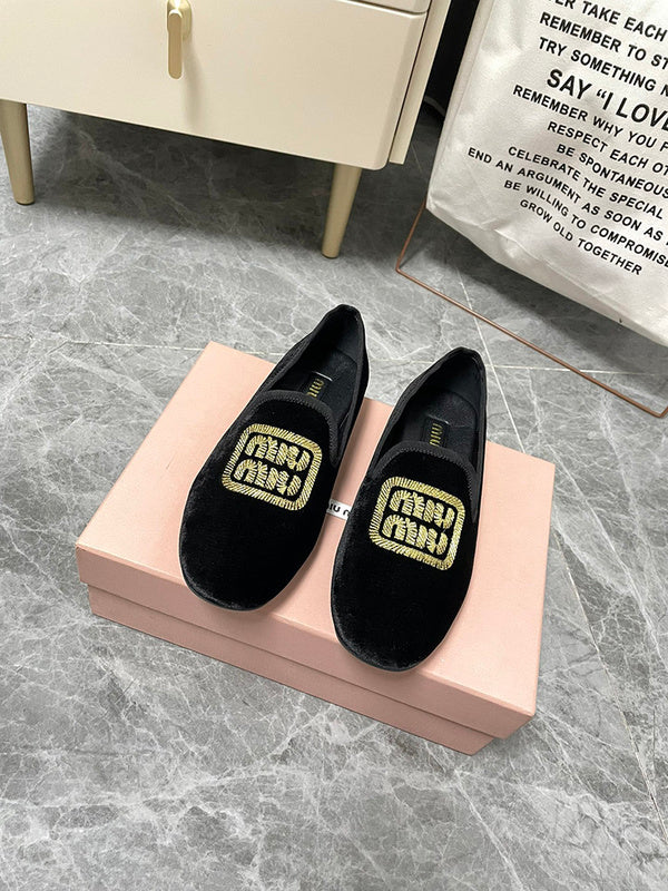 Miu Miu designer shoes full view