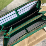 Close-up detail of structured signature women's handbag – women's premium purse