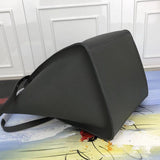 Back view of refined statement women's handbag – women's everyday handbag
