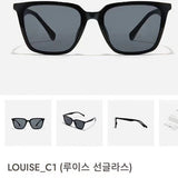 Lifestyle view of Louis Vuitton unisex sunglasses