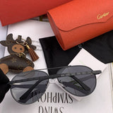 Side view of Cartier unisex sunglasses