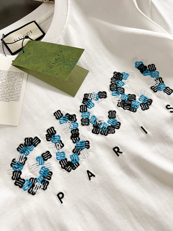 Front view of Louis Vuitton cotton t-shirt with relaxed-fit cut