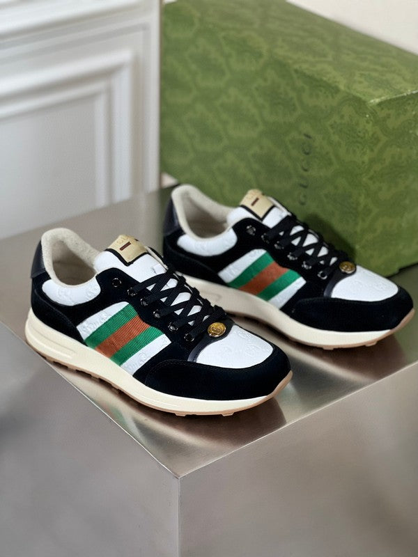 Gucci clean off-white luxury sneakers view 8 premium leather build